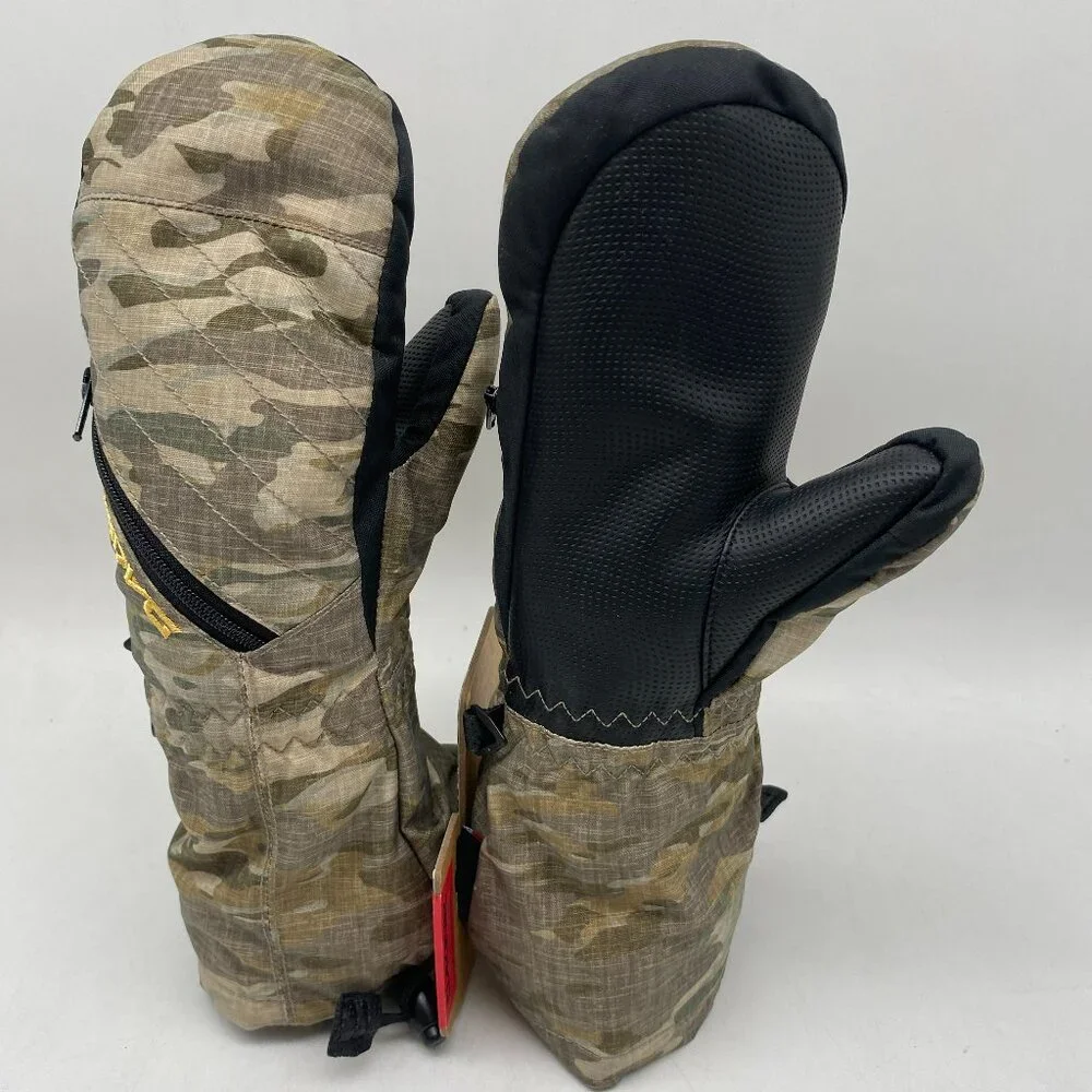 Brand New Dakine Kid's Tracker Mitts Vintage Camo/Black